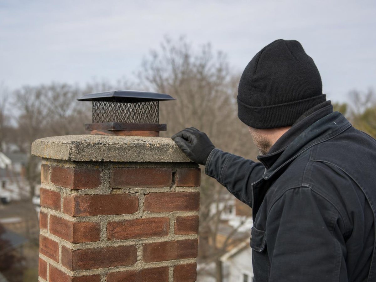 Arias Chimney Repair work in Piqua